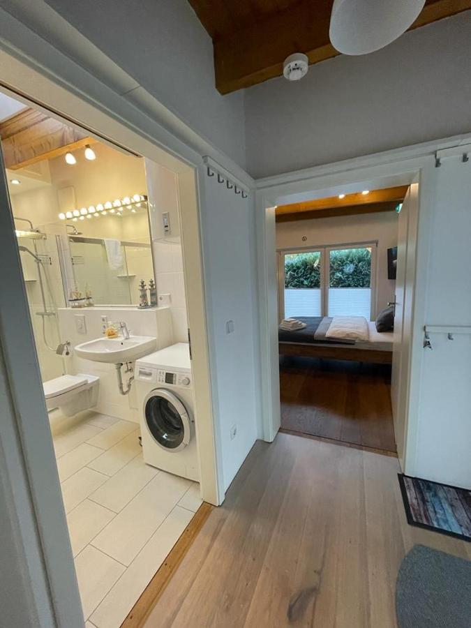 Ferienwohnung Im Stadtzentrum Von Bernau - Komfortable Wohnung Mit 2 Zimmern, Bad, Spuelmaschine, Waschmaschine, Komplette Kueche, Wlan, Terrasse, Ruhige Lage Бернау Экстерьер фото